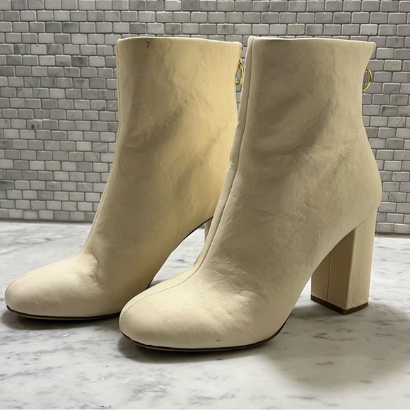 JOIE gold zip cream boot - Picture 10 of 10